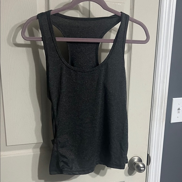 SHEIN Tops - SHEIN Charcoal Tank Top